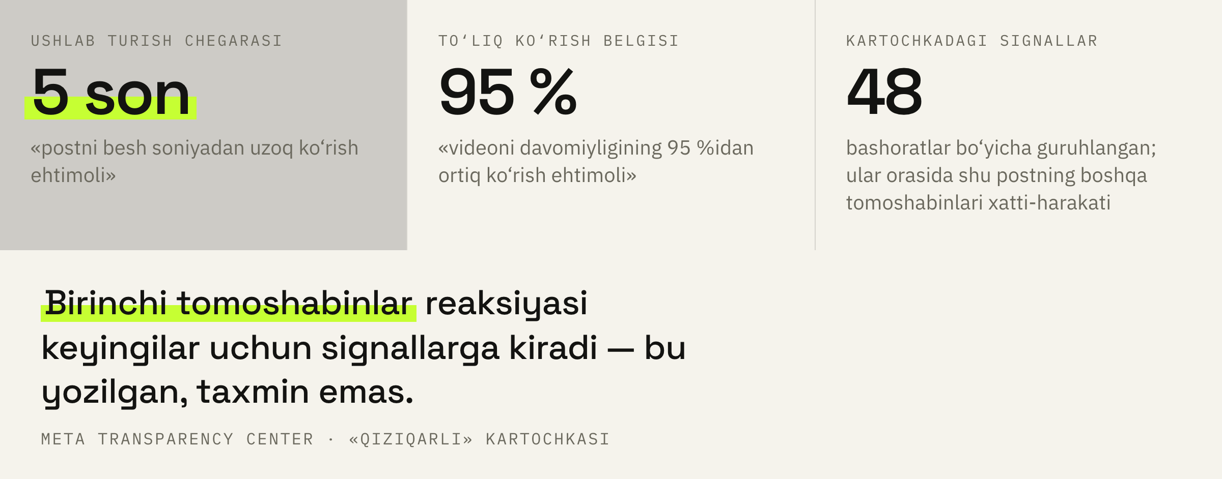 “Qiziqarli” kartochkasi ochiq aytadigan raqamlar.