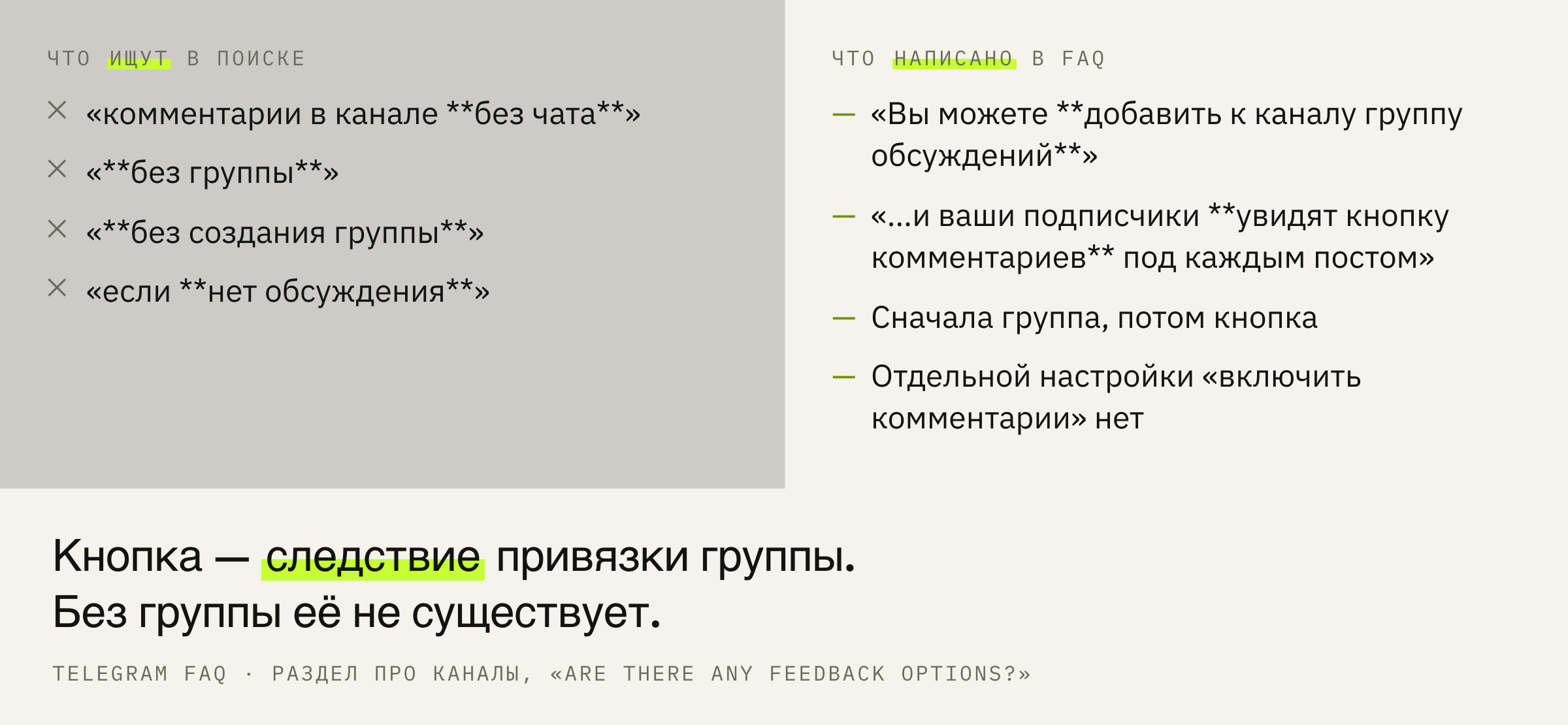Что люди ищут в поиске и как это устроено на самом деле.