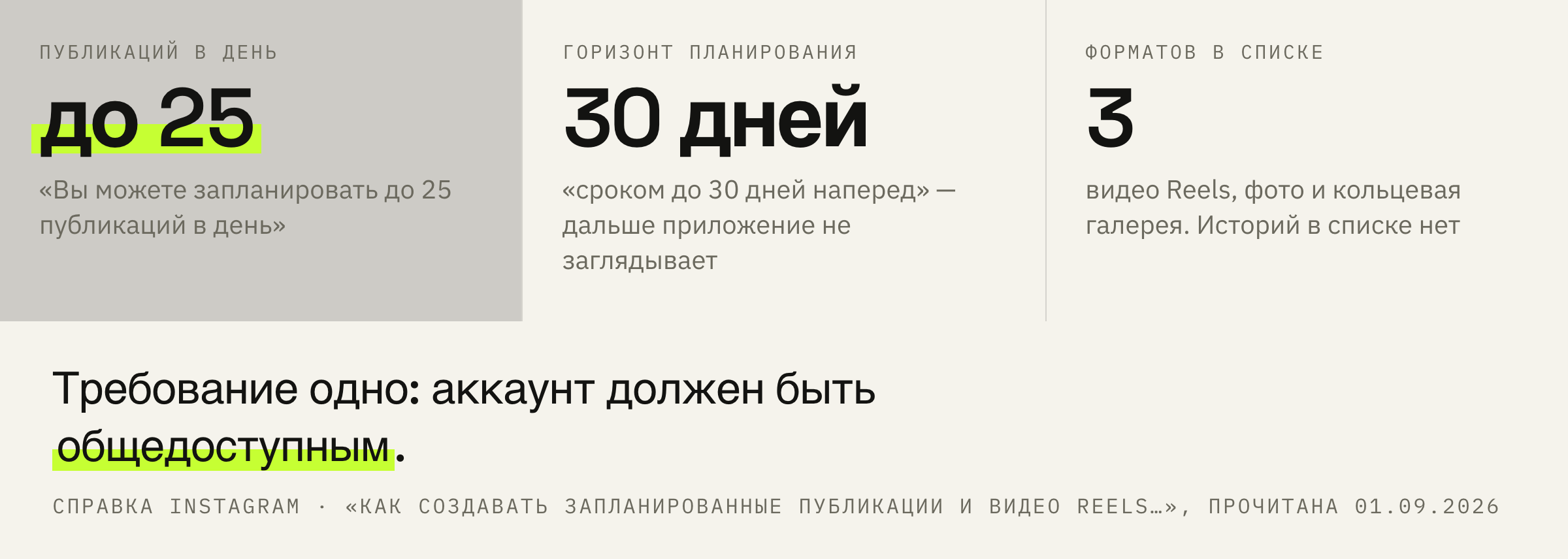 Числа, которые справка называет прямо.