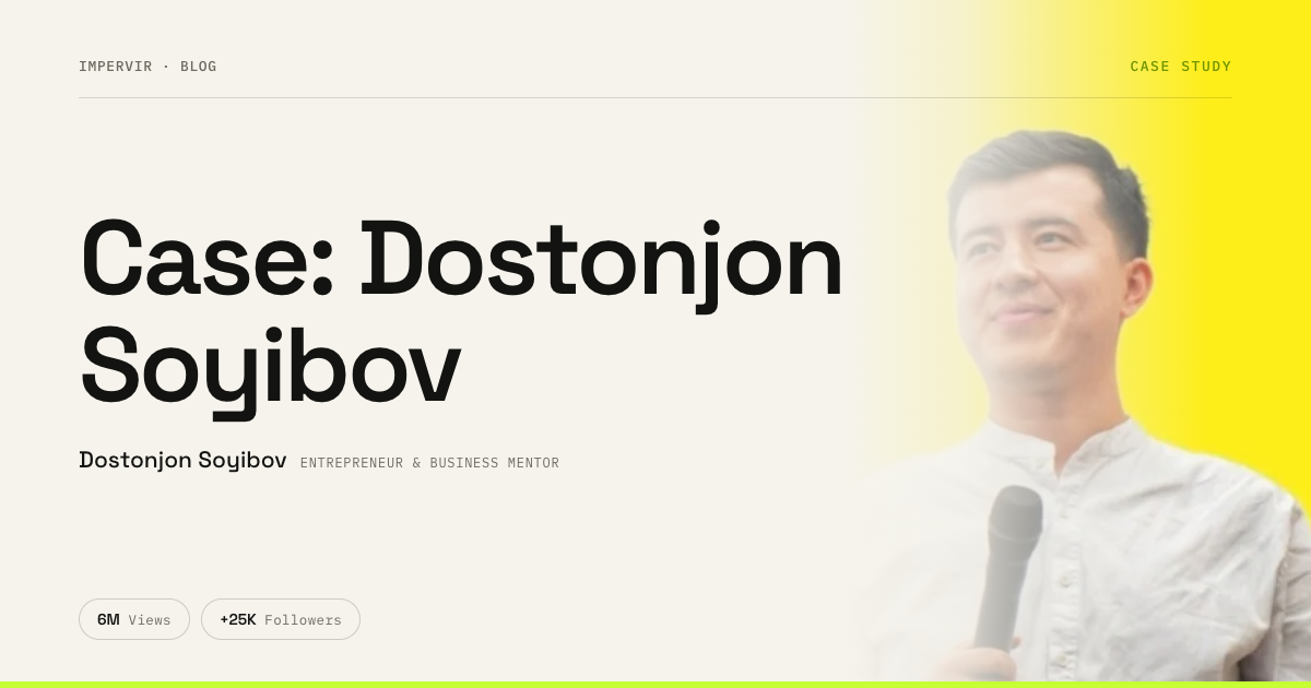 Dostonjon Soyibov